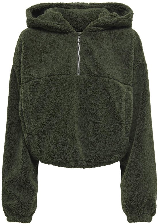 ONLY - ONLSIENA TEDDY ANORAK LIFE CC OTW - Femme - Doudounes