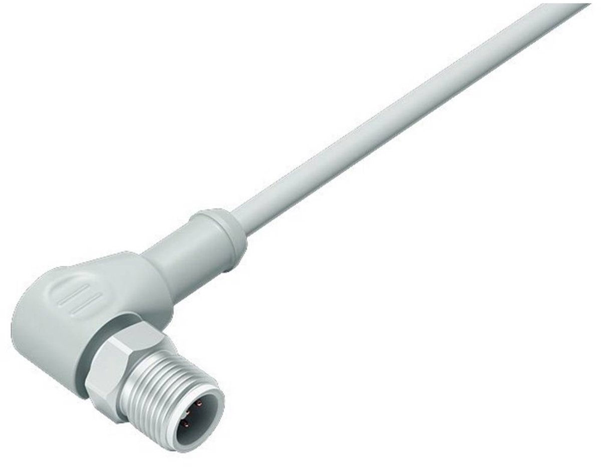 binder 77 3727 0000 40404-0200 Sensor/actuator connector, geassembleerd M12 Stekker, haaks 1 stuk(s)