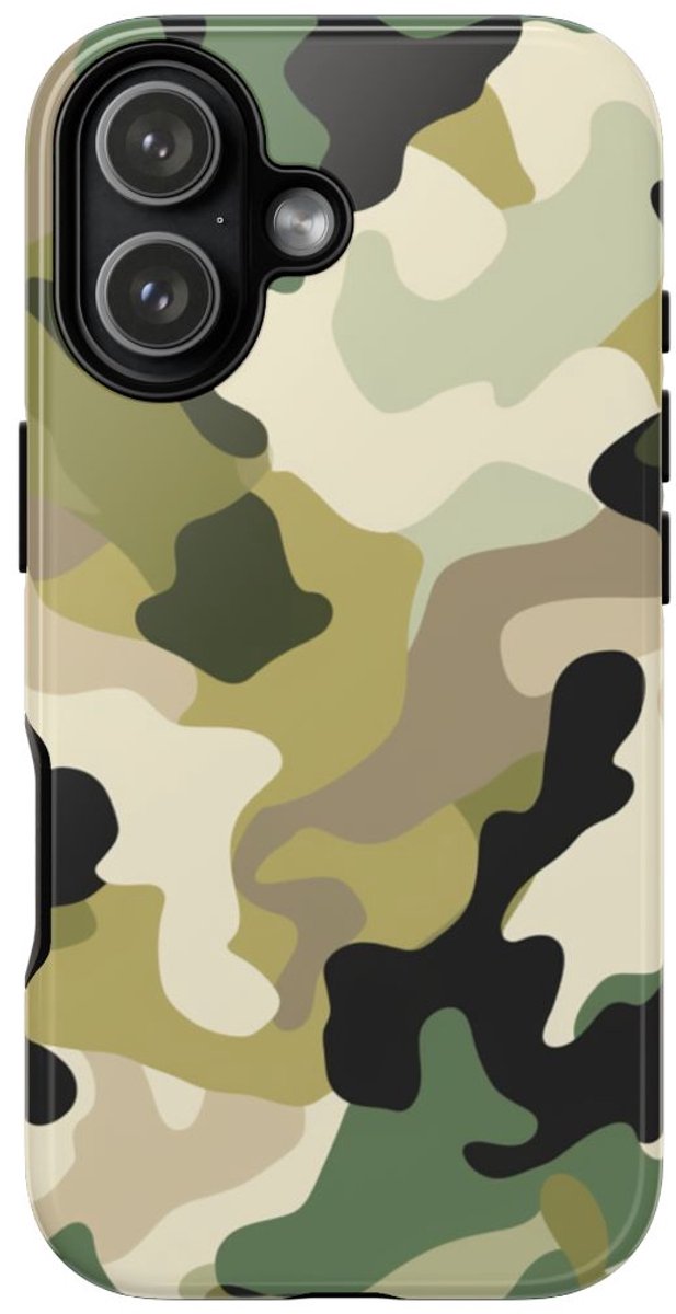 Klassiek Camouflagepatroon – Telefoonhoesje Geschikt voor iPhone 17