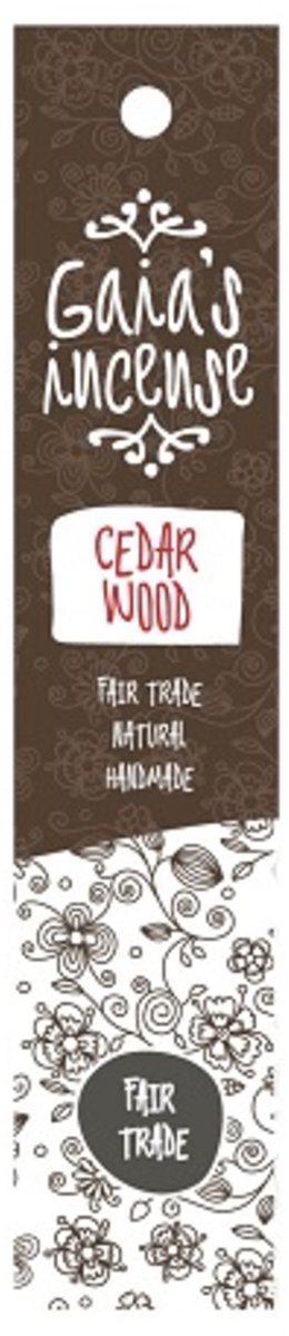 Cedar wood Gaia's incense