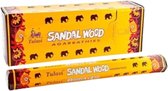 Wierook Sandalwood - Slof met 6 pakjes (120 stokjes)