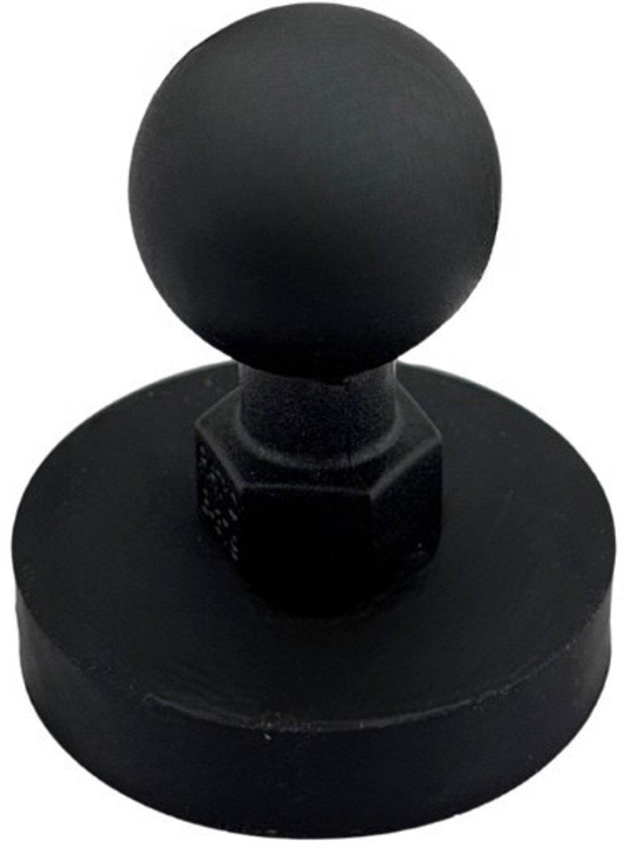 compacte schijfmagneet van Ø 45 mm met B-kogel -