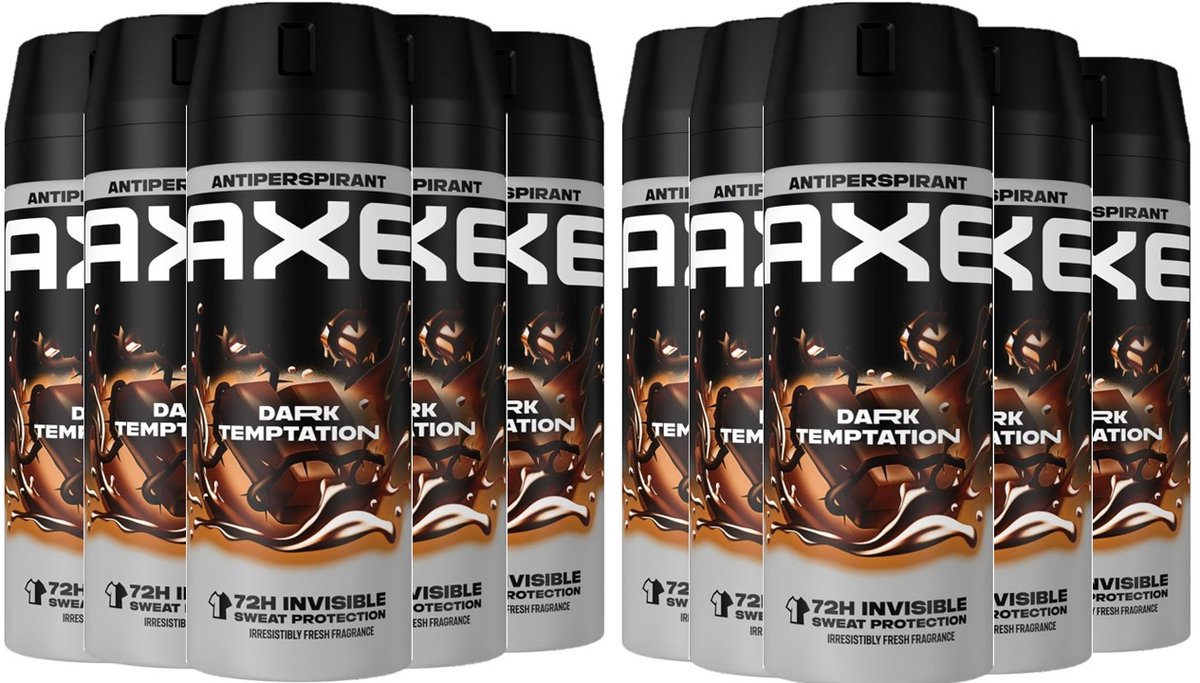 AXE Deo Spray - Dark Temptation Dry - 10 x 150 ml