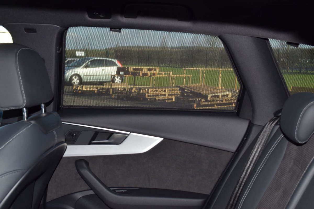 Zonneschermen geschikt voor Audi A4 Avant (B9) 2015-heden wagon Car Shades - set