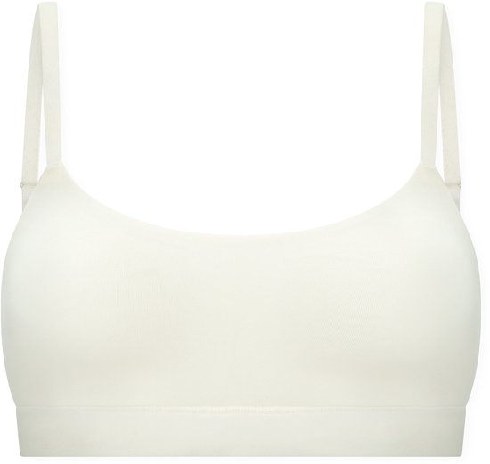 Schiesser - Bustier - Unique Cotton - Soutien-gorge Femme - blanc
