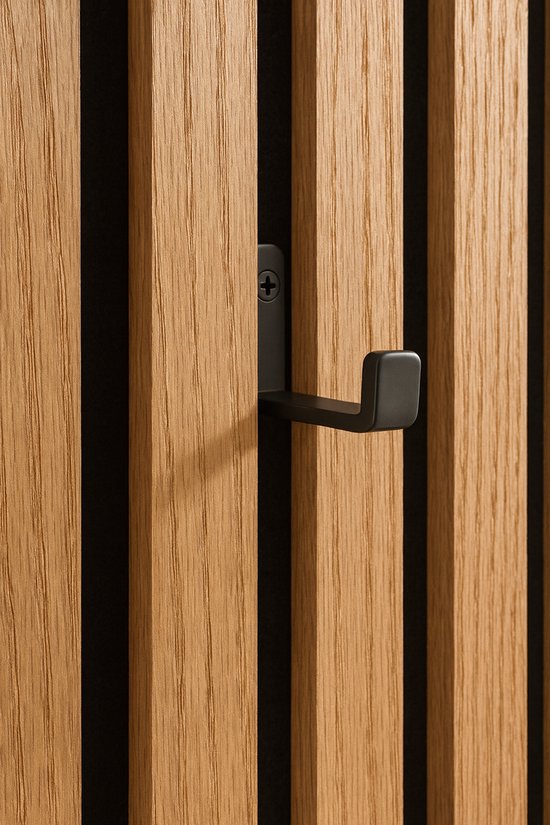 kapstokhaak voor akoestisch wandpaneel -Akupanel - 13mm - akoestische panelen - Akoestisch paneel- Akoestische wand - kapstok - Schroefmontage - 1 stuk - Metaal