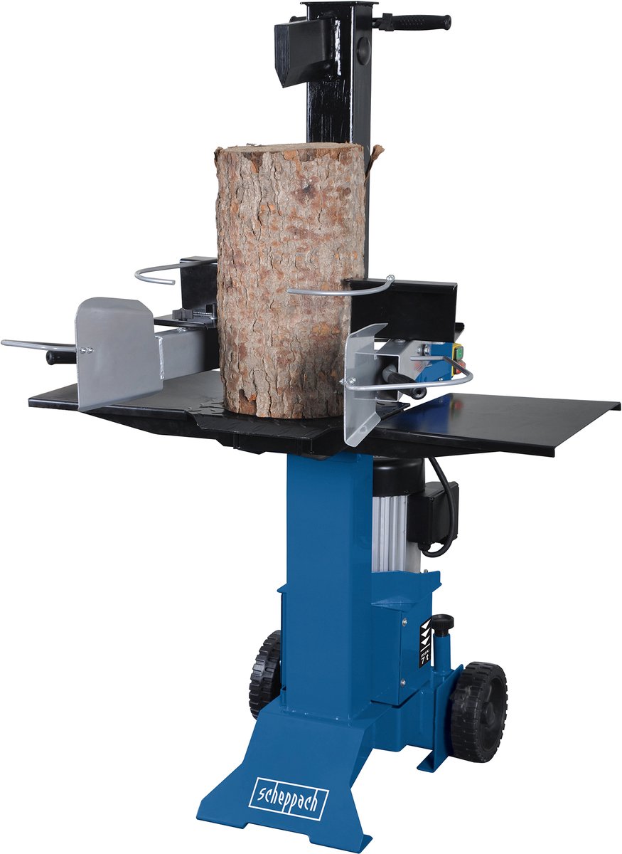 Bol.com Scheppach Houtklover HL730 - 7 ton - 400V - Elektrische houtkloofmachine - Houtsplijter - Houtkliever aanbieding