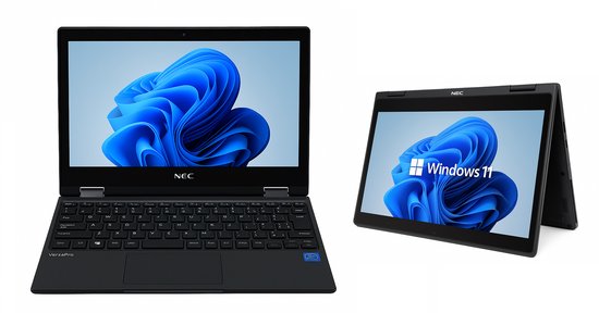 NEC VersaPro 360 - 2-in-1 laptop en tablet - N4120 - 4 GB - 128 GB opslag - 11.6" - Windows 11 - NEC - Hoofdafbeelding