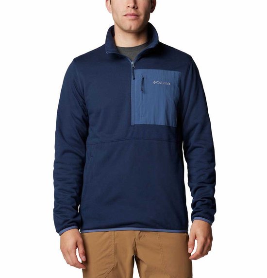 Veste polaire Columbia Hike™ II demi-zip Blauw L homme