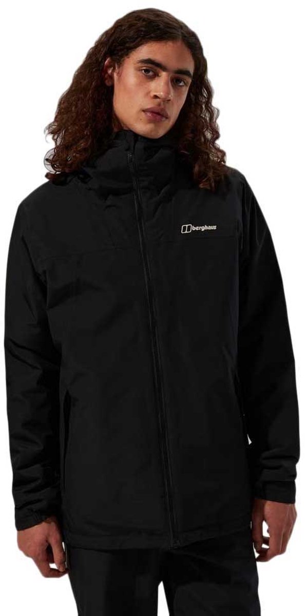 Haut Polaire Homme Berghaus - Vert Foncé, 1/2 Fermeture éclair - Taille M - Occasion