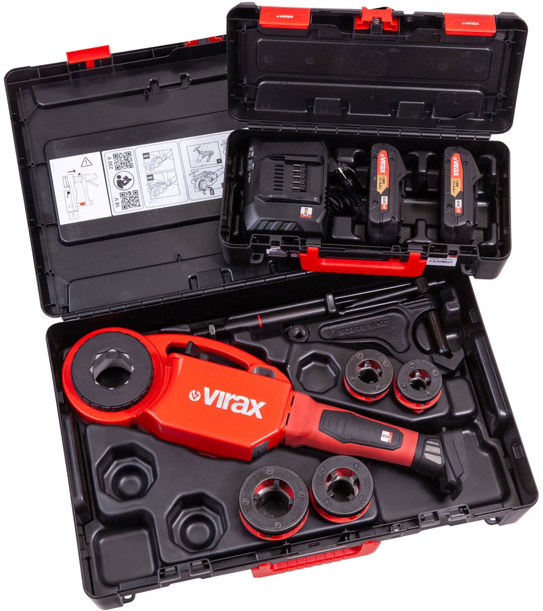 VIRAX Phenix IV 18V CAS + 4 koppen BSPT rechts - 137581