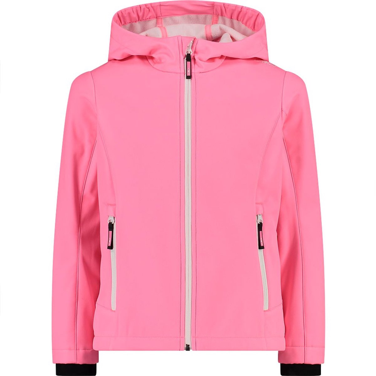 Cmp Fix Hood 3a29385n Softshelljack 14 Years Jongen Roze