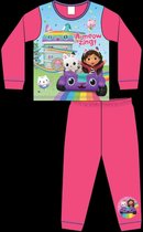 Gabby's Poppenhuis - Pyjama - Maat 104/110 - Roze - Gabby's Dollhouse - Kinderpyjama