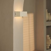 Tavellio Tessa Wandlamp – 20x10 cm – LED – Vanille – Oplaadbaar – Bewegingssensor – Dimbaar – Afstandsbediening