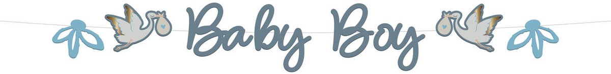 Folat - Letterslinger blooming baby boy - 1 m