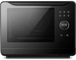 SCH® Stoomoven - Zwart - 42cm x 41cm x 34cm