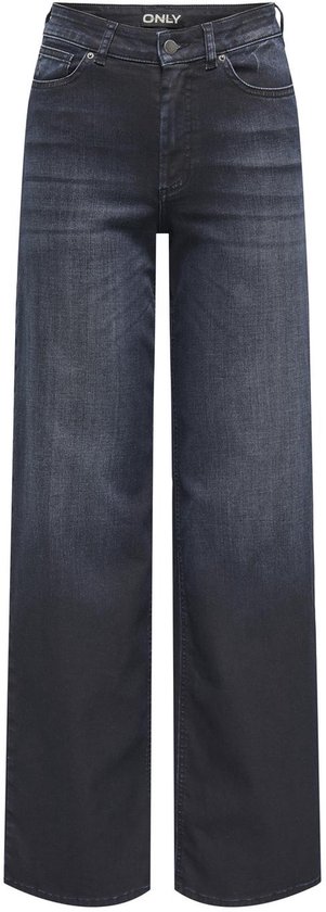 ONLY ONLMADISON WIDE - Wide leg - ecru/crème