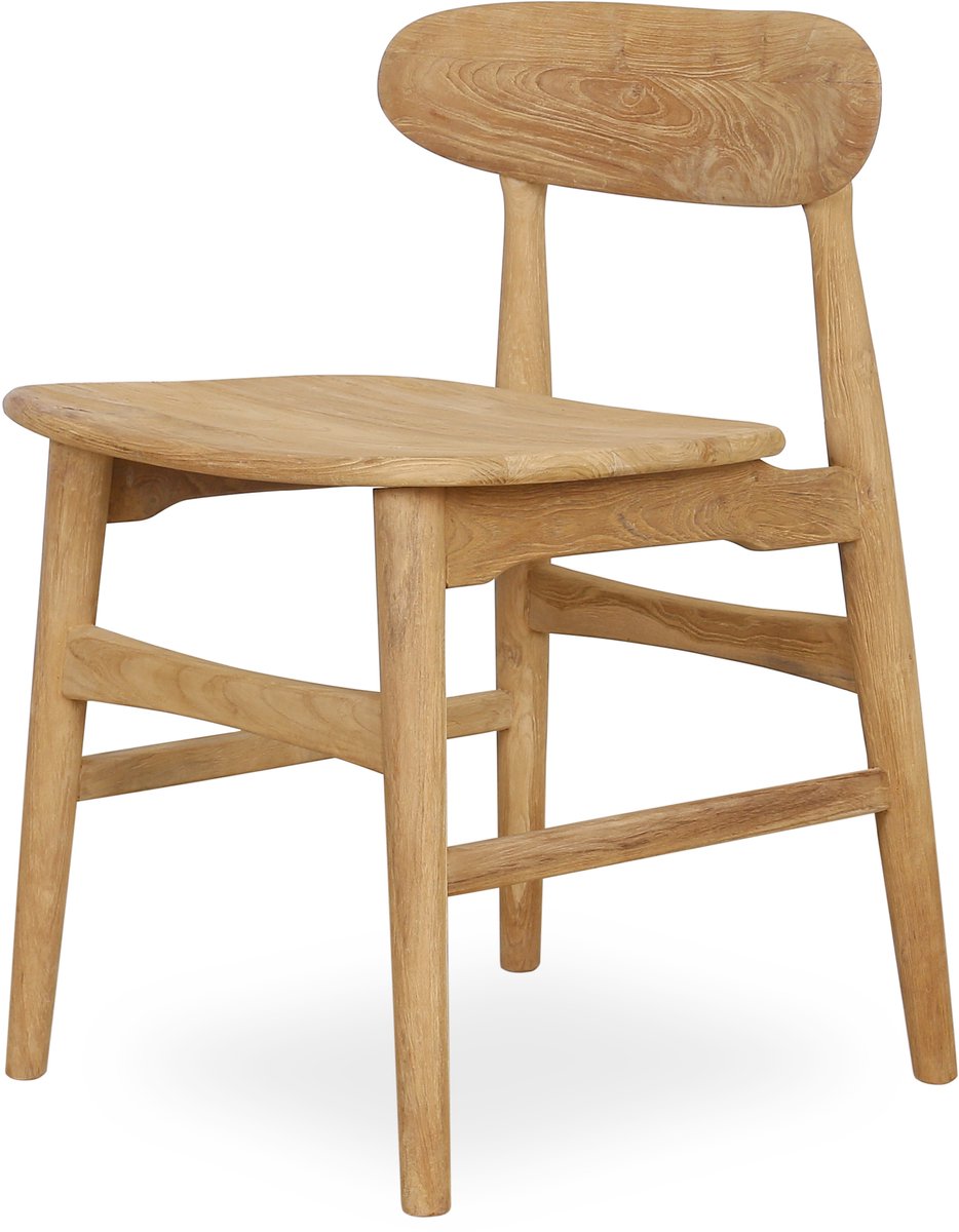 Design teakhouten eetkamerstoel | Scandinavische stijl
