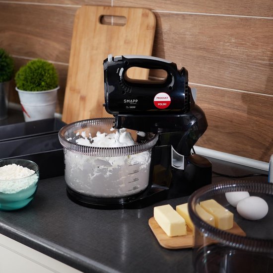 Keukenmachine met 3,3 liter mengkom, 580 W motor en 5 snelheden voor perfect deeg — afbeelding 3