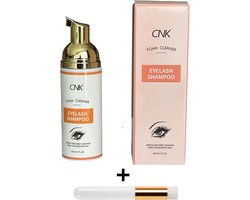 Foam Lash – 60ml - Gratis reinigingsborstel - Foam cleanser - Lash foam shampoo - Olievrij- wimper shampoo - lash soap - wimper zeep - cleanser for eyelashes - wimper schuim - wimper reiniging - make up remover - Lash shampoo - Wimper shampoo