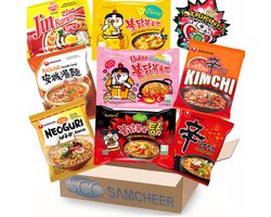 Mix Koreaanse Noedels Box - Diverse Asian Noodels / Koreaanse Noodles - van o.a.: Nongshim, Samyang, Buldak, Ottogi, Paldo