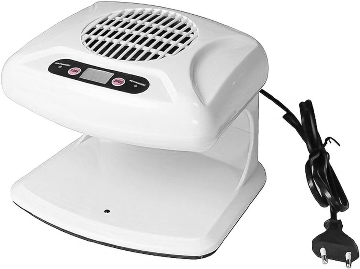 Allecto plus - Dubbele luchtkoelers voor badkamer en salon - 300 W - Automatische aanpassing - Luchtverfrisser - Warme lucht