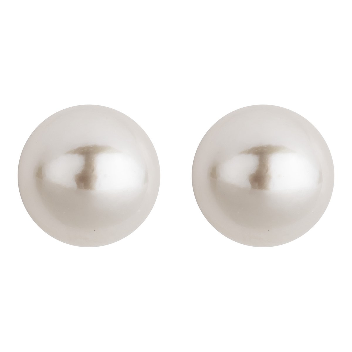Orolino Ohrringe Gold 585 mit echten Akoya-Perlen weiss 5mm rund