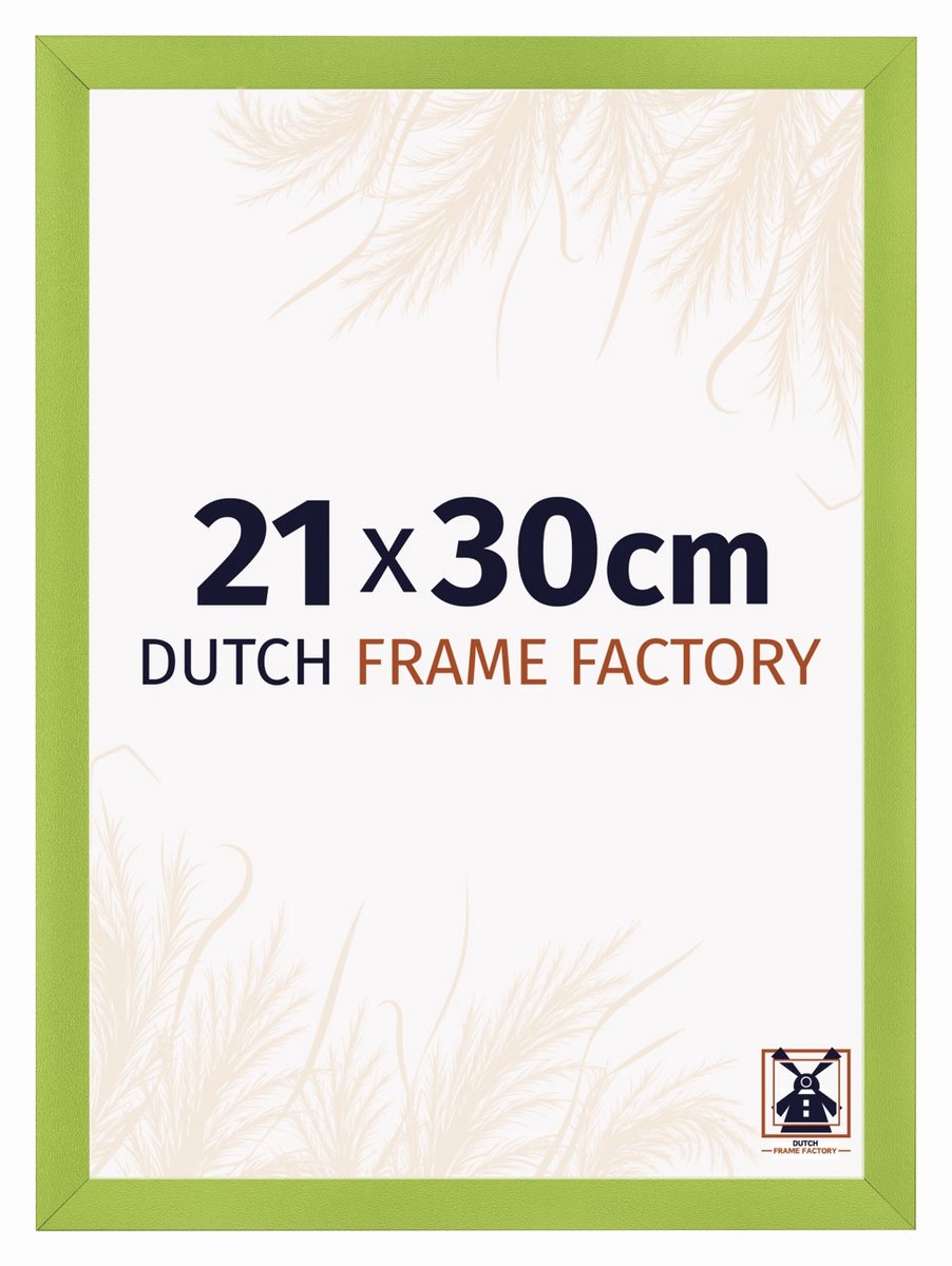 Dutch Frame Factory Fotolijst 21x30 cm - MDF - Groen - Praag