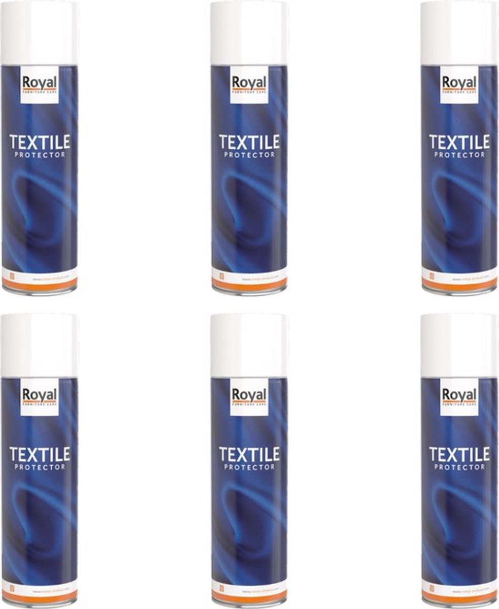 Royal furniture care - Meubelreiniger - 6x500 ml - textiel beschermer - textile protector - set van 6