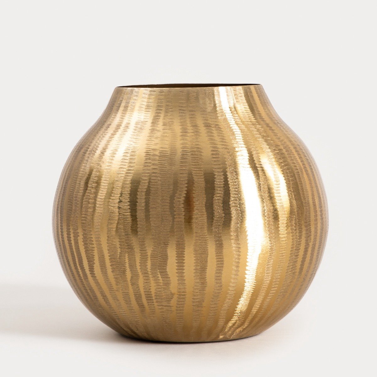 Homla Vase - GIRONA - Iron - Gold - 20x15 cm Goud