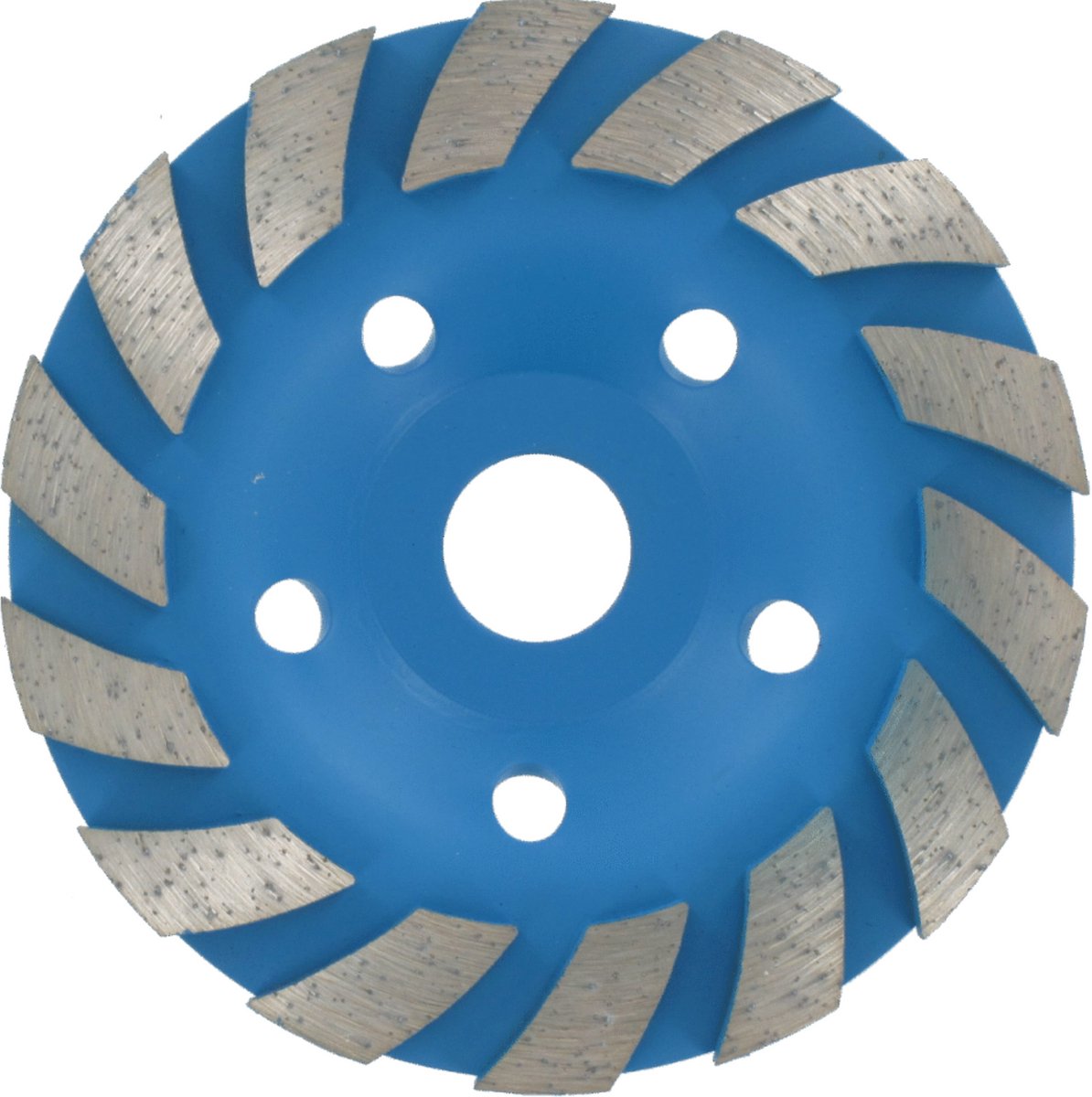 Work Plus Diamant Slijpschijf met Schuine Kom - 125 mm