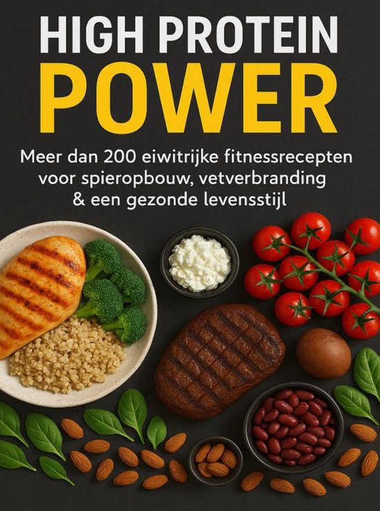 High Protein Power: Meer dan 200 eiwitrijke fitnessrecepten  ... - cover