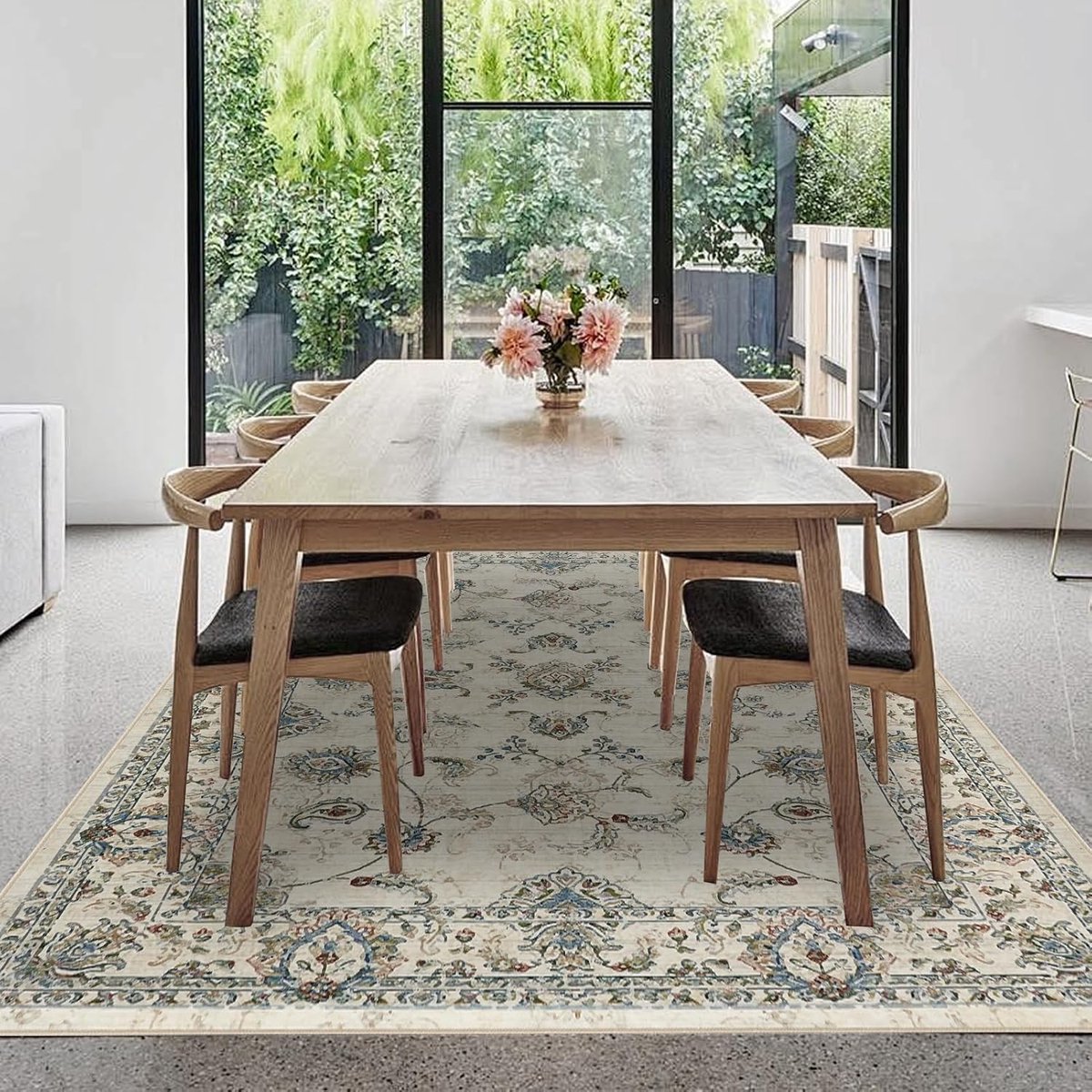 Goud Rechthoek Slaapkamer vloerkleden Met antislip 160x230 cm
