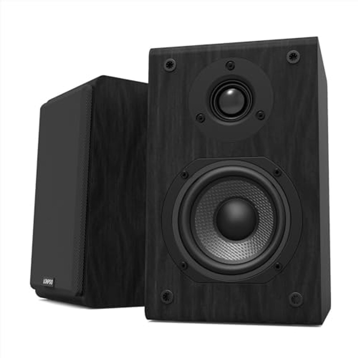 Passieve Hi-Fi Kastluidsprekers met Koolstofvezel Woofer - 75W RMS