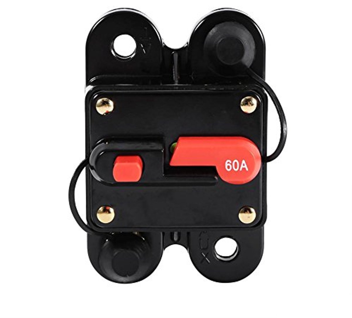 Waterdichte stroomonderbreker tot 100 ampère | Resetschakelaar voor auto en boot | 12-24 V