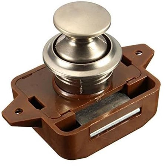 HOLIDYOYO 5 Stuks Delige Drukknop Deursluiting Cabinet Lock
