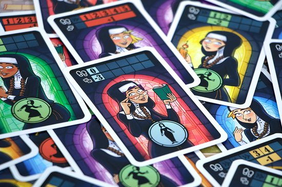 999 Games - Nuns on the run - Verstoppertje aan tafel! - 2 tot 8 spelers - Bevat spelregels in NL EN FR