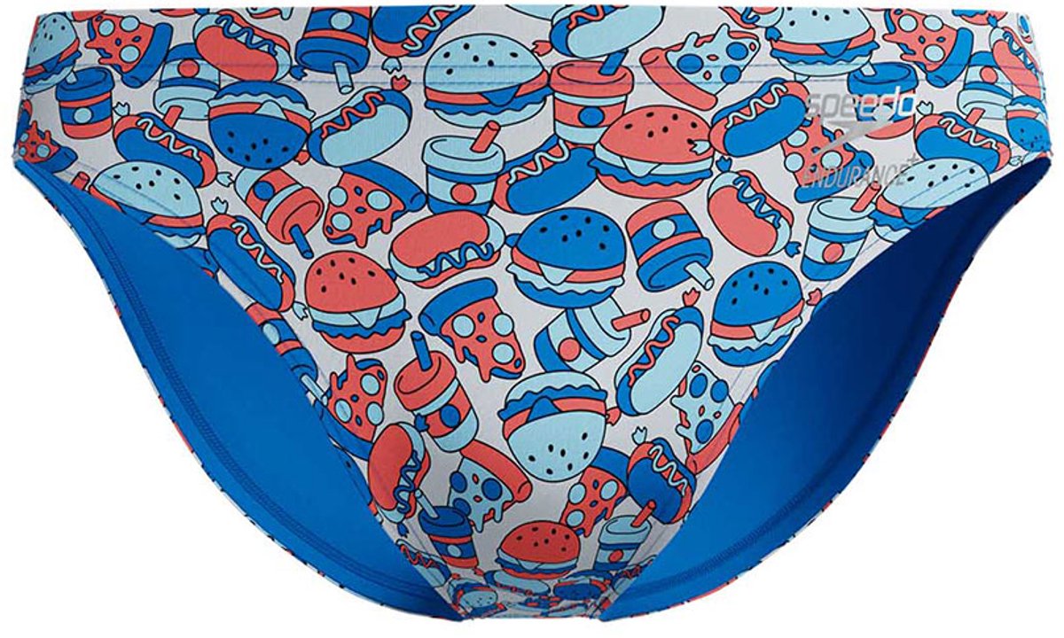 Speedo Ml Printed Zwemslip Blauw UK 36 Man — afbeelding 2