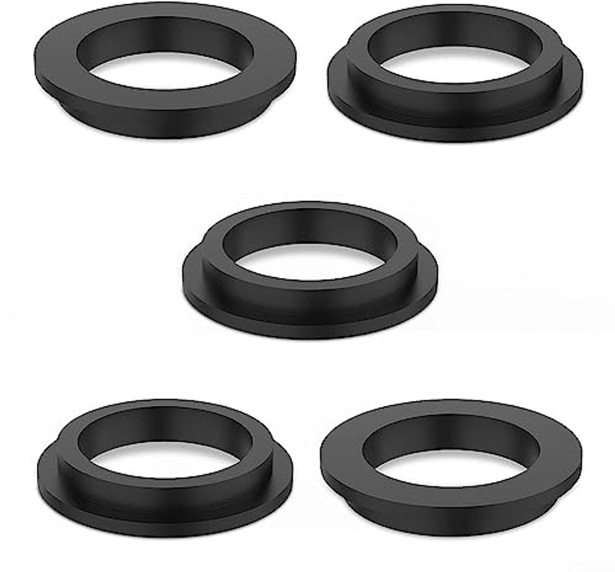 5 Stuks L-vormige O-Ringen voor Zwembadfilter en Pomp
