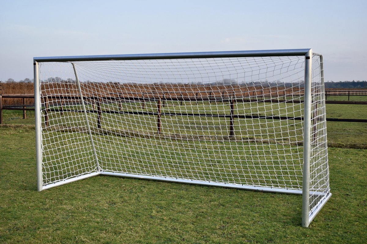 Avyna Voetbaldoel Aluminium 400x200 cm – Professioneel Kwaliteitsdoel – Inclusief Net
