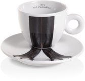 illy Art Collectie - Genesi - giftset (B) met twee cappuccino kop en schotel