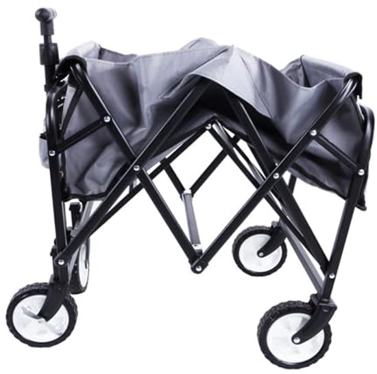 Opvouwbare Bolderkar voor Transport, Handwagen en Tuinwagen - Maximaal 80 kg van Opvouwbare Bolderkar — afbeelding 2
