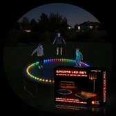 LED'S MOVE LED Trampoline Light - 13 Meter Sports LED Set op Solar - Verlichting voor Voetbal Goal, Basketbal hoop, Volleybal net, Trampoline, Werkt op Solar Verlichting