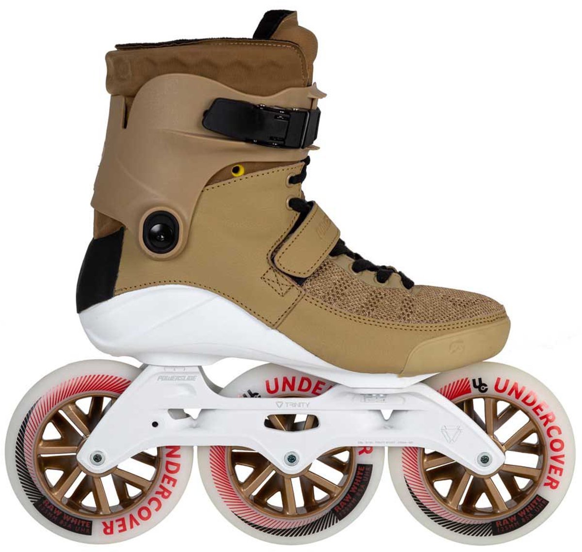 Powerslide Swell 125 Inline Skates Man Vrouw Goud