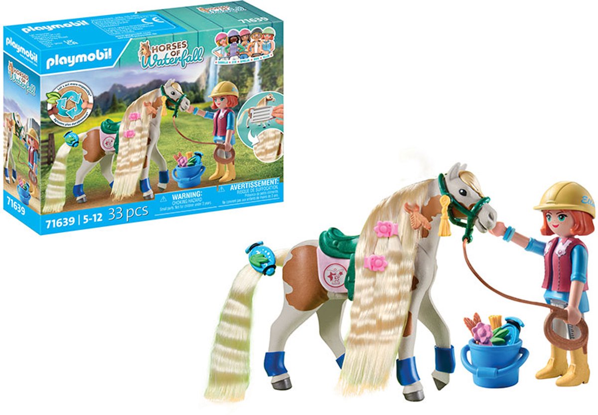 PLAYMOBIL Horses of Waterfall Ellie met paard - 71639 — afbeelding 12