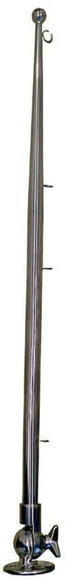 Marine buisverbinder, marine roestvrij staal, klap draaikoppelings buis buisconnector boots hardware bevestiging (22 mm