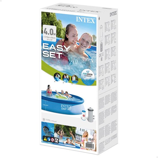 Set de piscine Intex Easy - 305 x 76 cm - Piscine gonflable