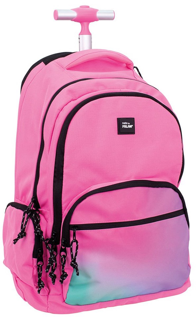 Milan Sunset Series 25l Rugzak Met Wielen Roze Kinderen