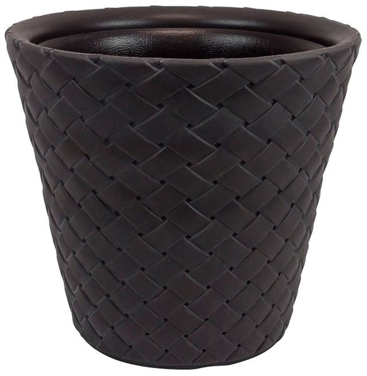 Prosperplast Quadro 28l 40x37 Cm Bloempot Bruin