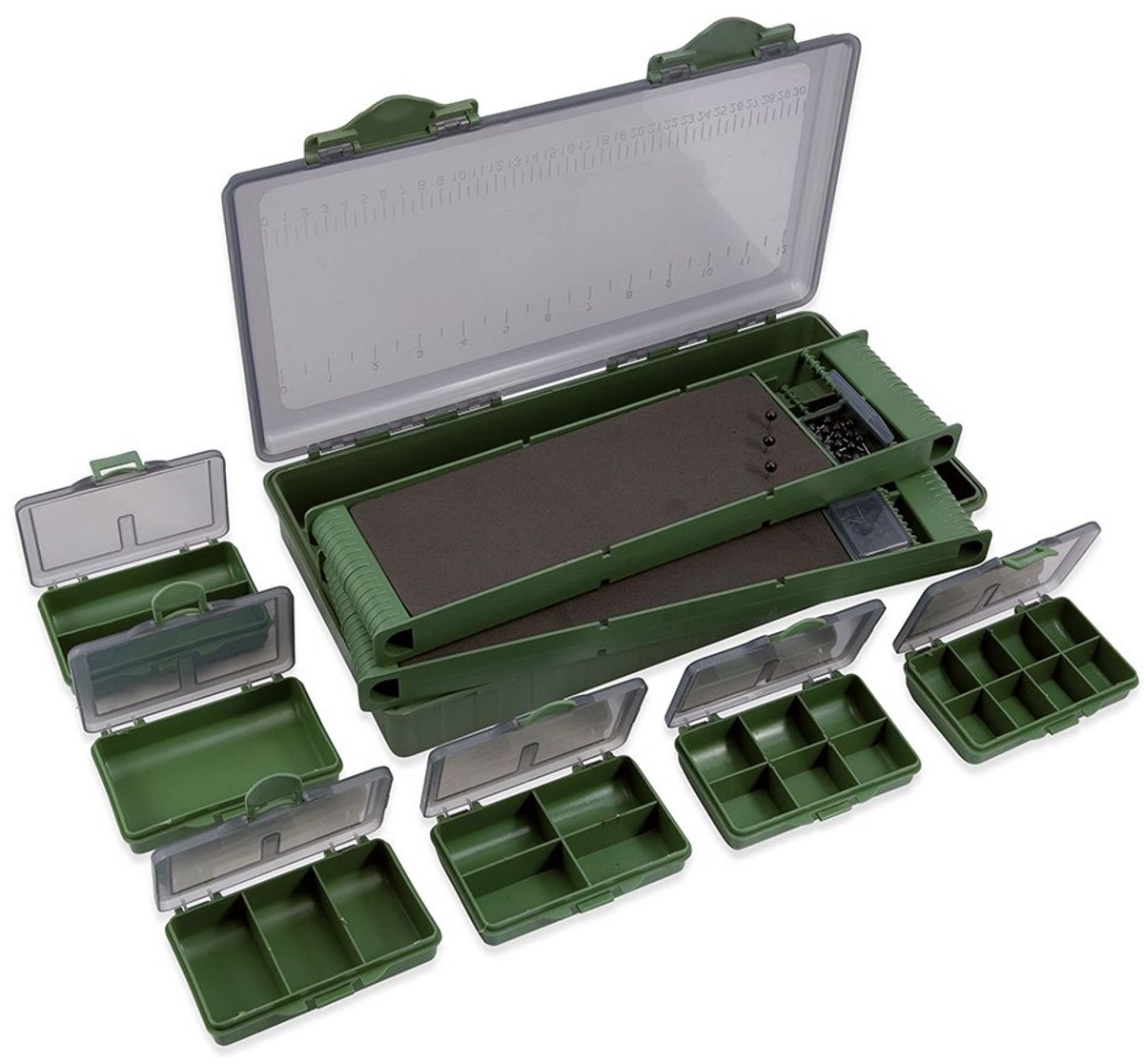 Lineaeffe Multi 1 Visgereibox Groen,Wit